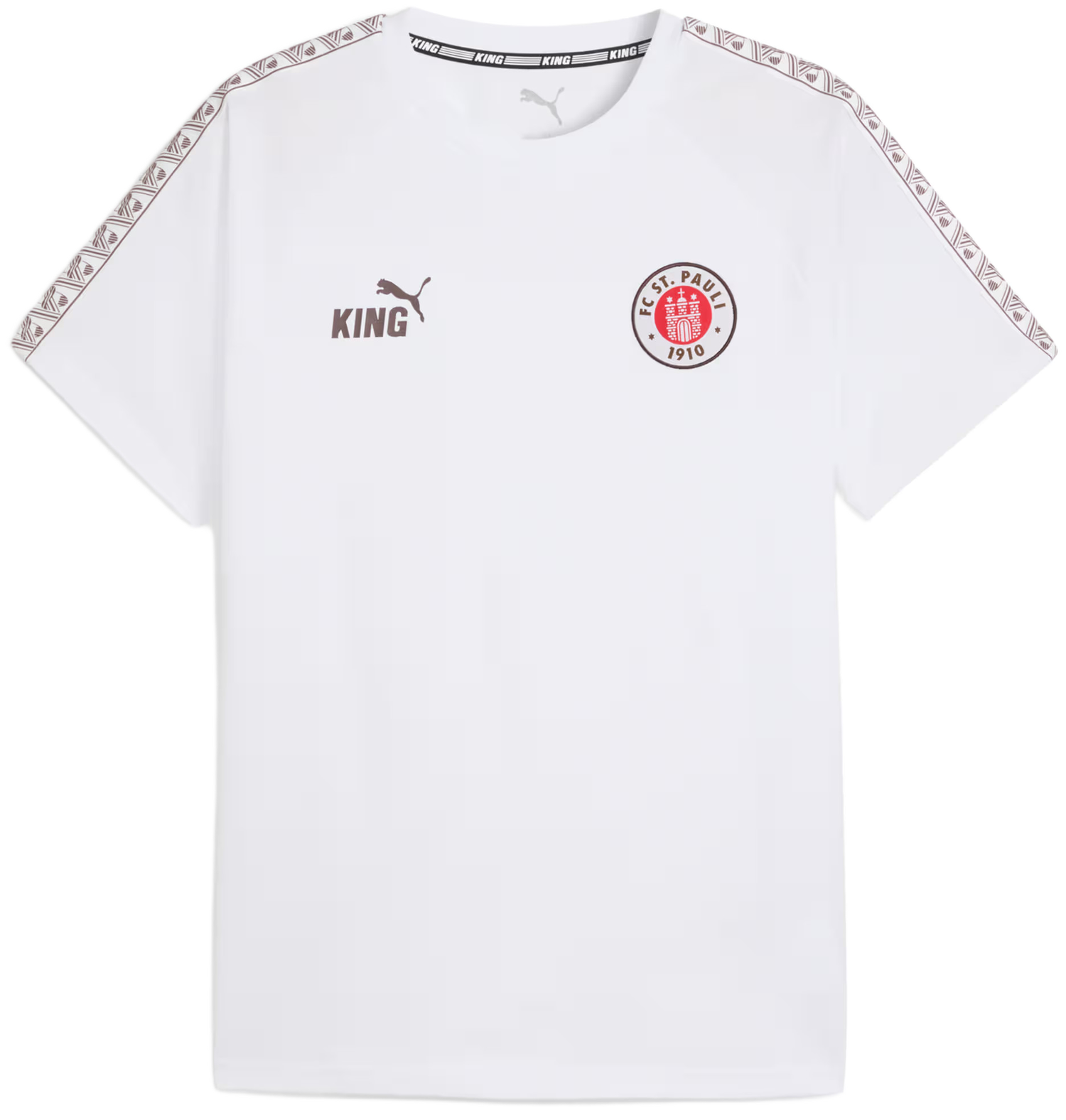 Тениска Puma Puma FC St. Pauli King T-Shirt Бяло | 783599-02, 0