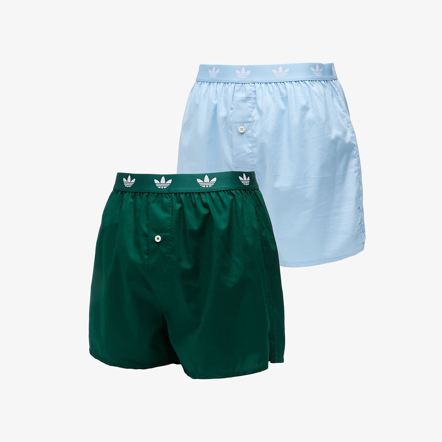 Боксерки adidas Originals Woven Boxer Shorts, 2-Pack Зелено | 4AR007-902, 0