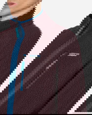 Яке Patagonia Retro Pile Jacket Obsidian Plum Бургунди | 22801 OBPL, 5