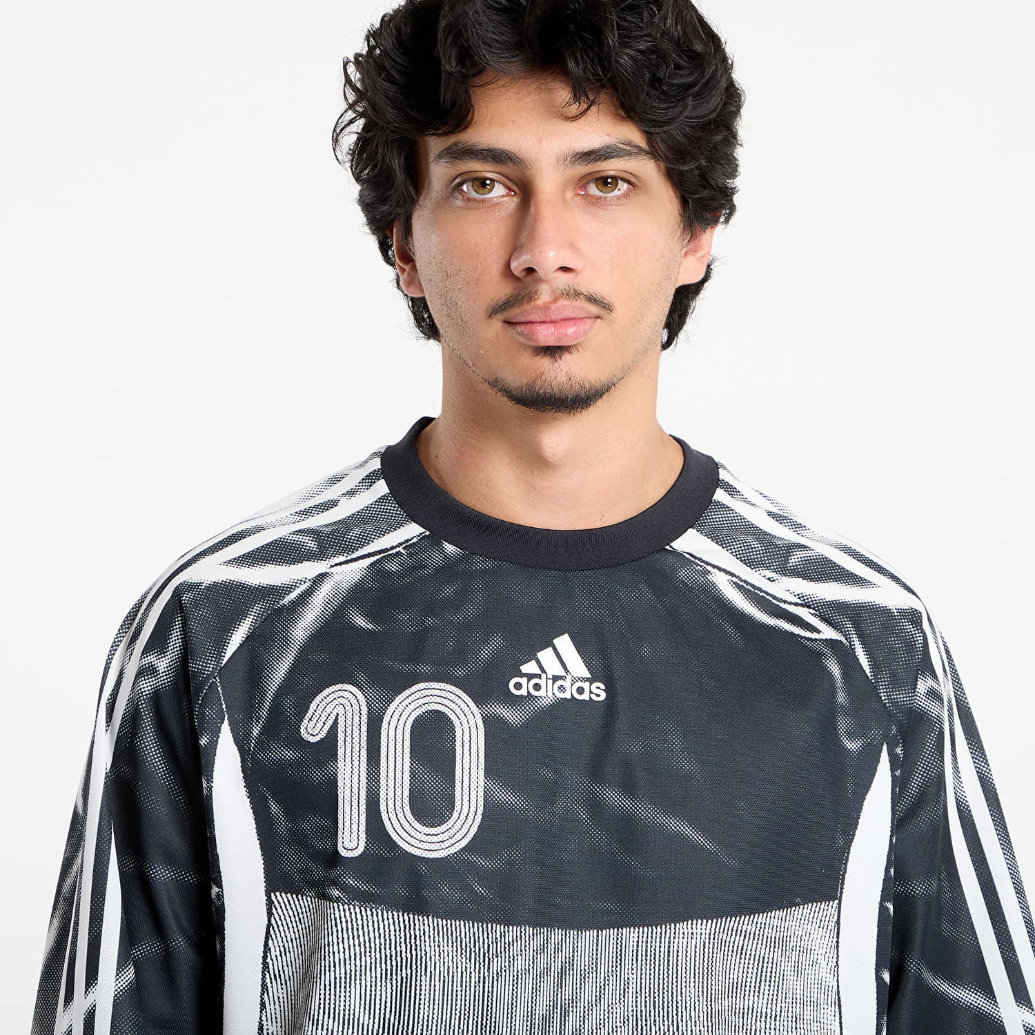 Фланелка adidas Performance Adilenium Season 4 Teamgeist Printed Soccer Jersey Черно | KF8522, 1