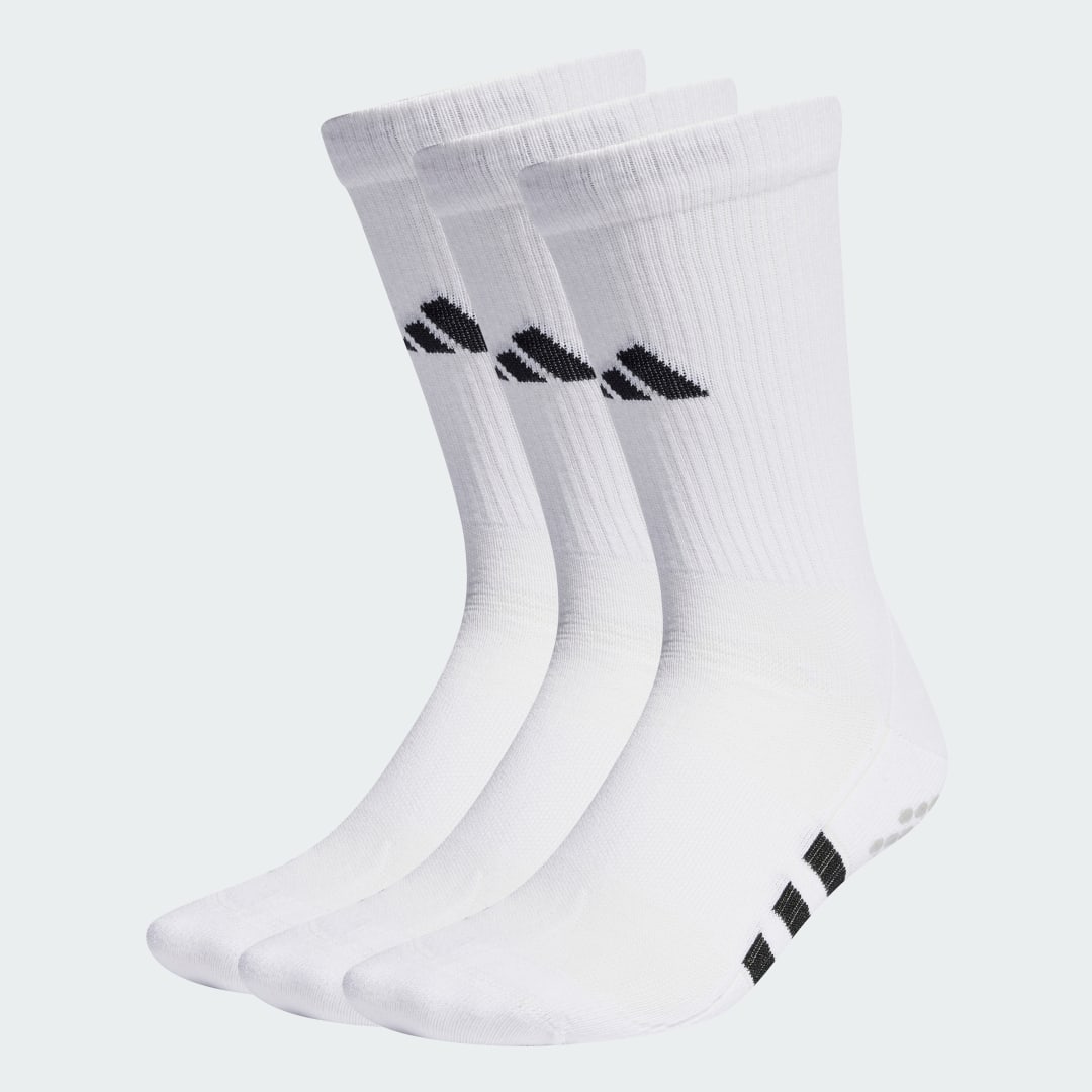 Чорапи adidas Performance Performance Cushioned Crew Grip Socks – 3 pairs Бяло | IN1795, 0