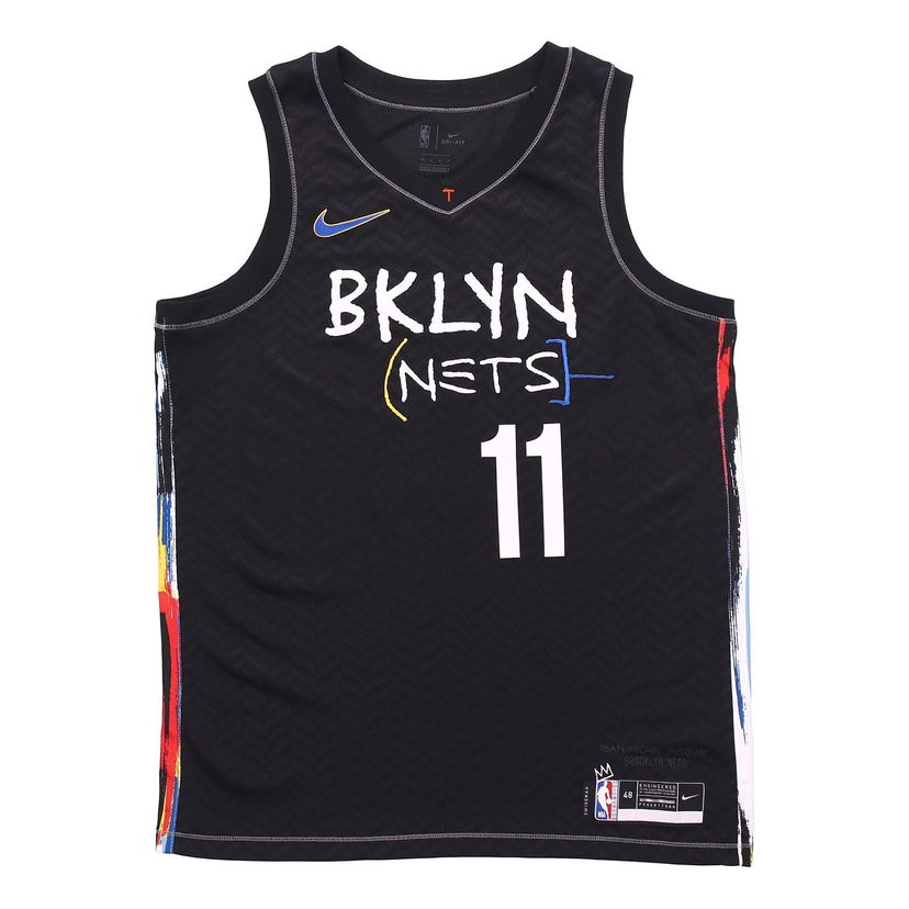 Фланелка Nike NBA City Edition Brooklyn Nets Basketball Jersey Черно | CN1713-018