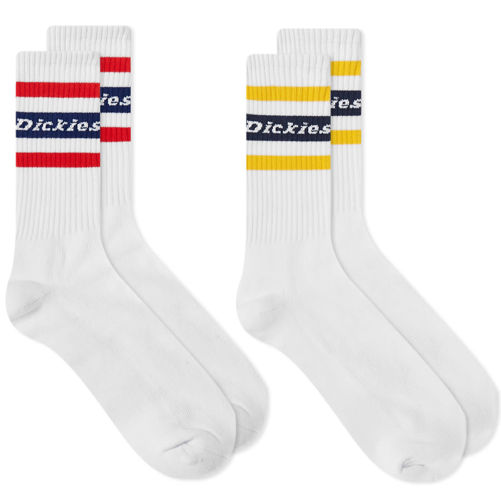 Чорапи Dickies Genola Socks - 2 Pack Бяло | DK0A4XDKWHX1, 0