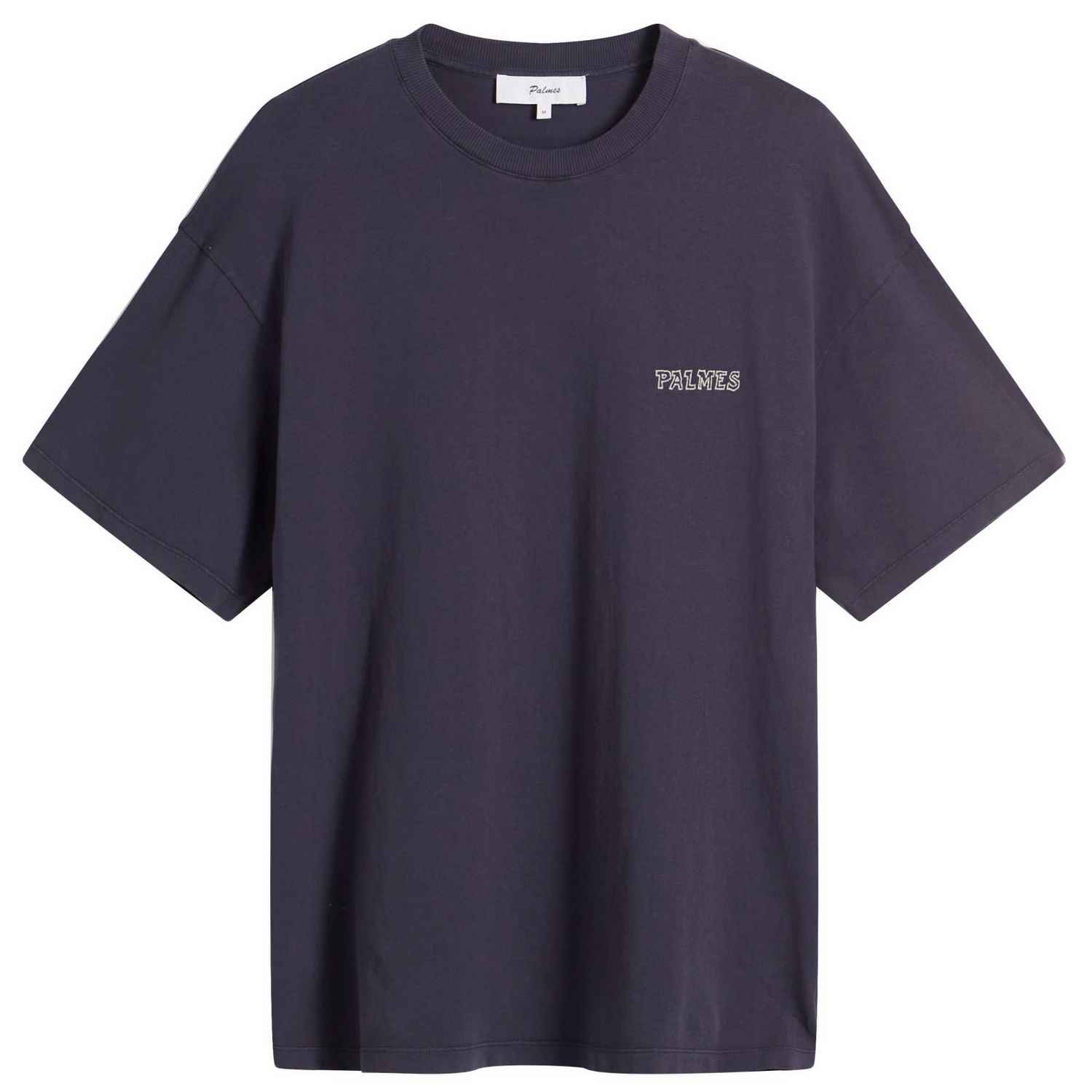 Тениска Palmes Palmes Logo T-Shirt, Size Small Тъмно синьо | P10-0053-660, 0