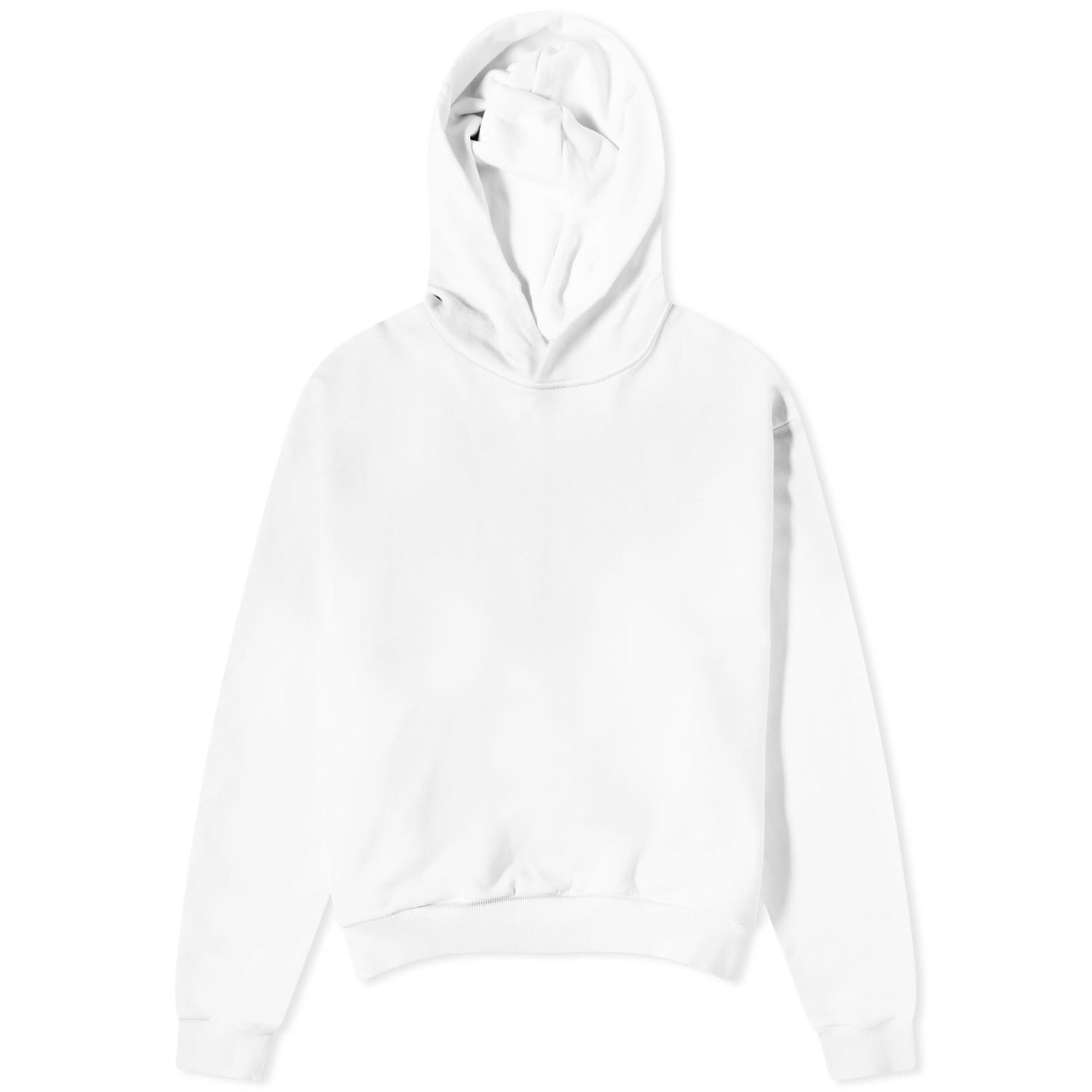 Суитчър Acne Studios Franziska 1996 Back Logo Hoodie Dusty White Бяло | CI0136-DC6, 0
