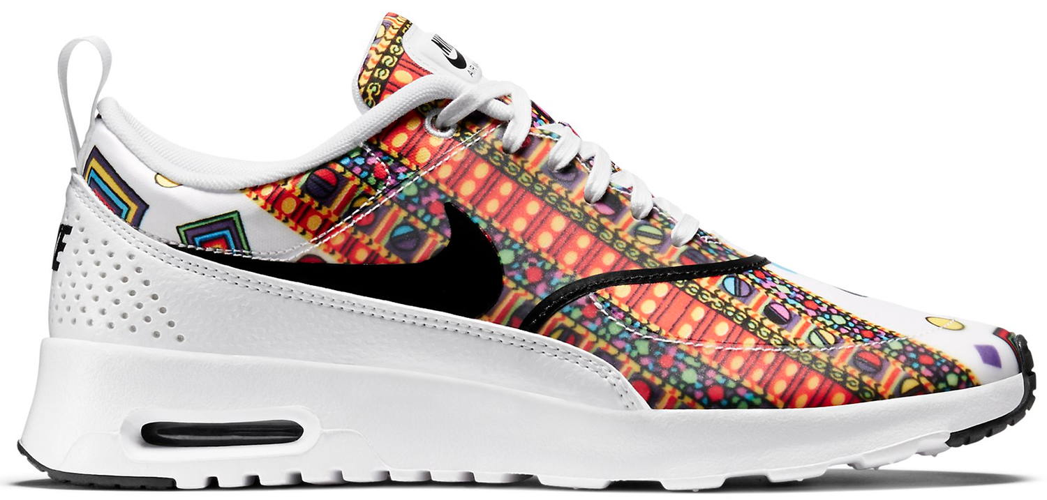 Кецове и обувки Nike Air Max Thea Liberty White Black W Оранжево
 | 746082-100, 0