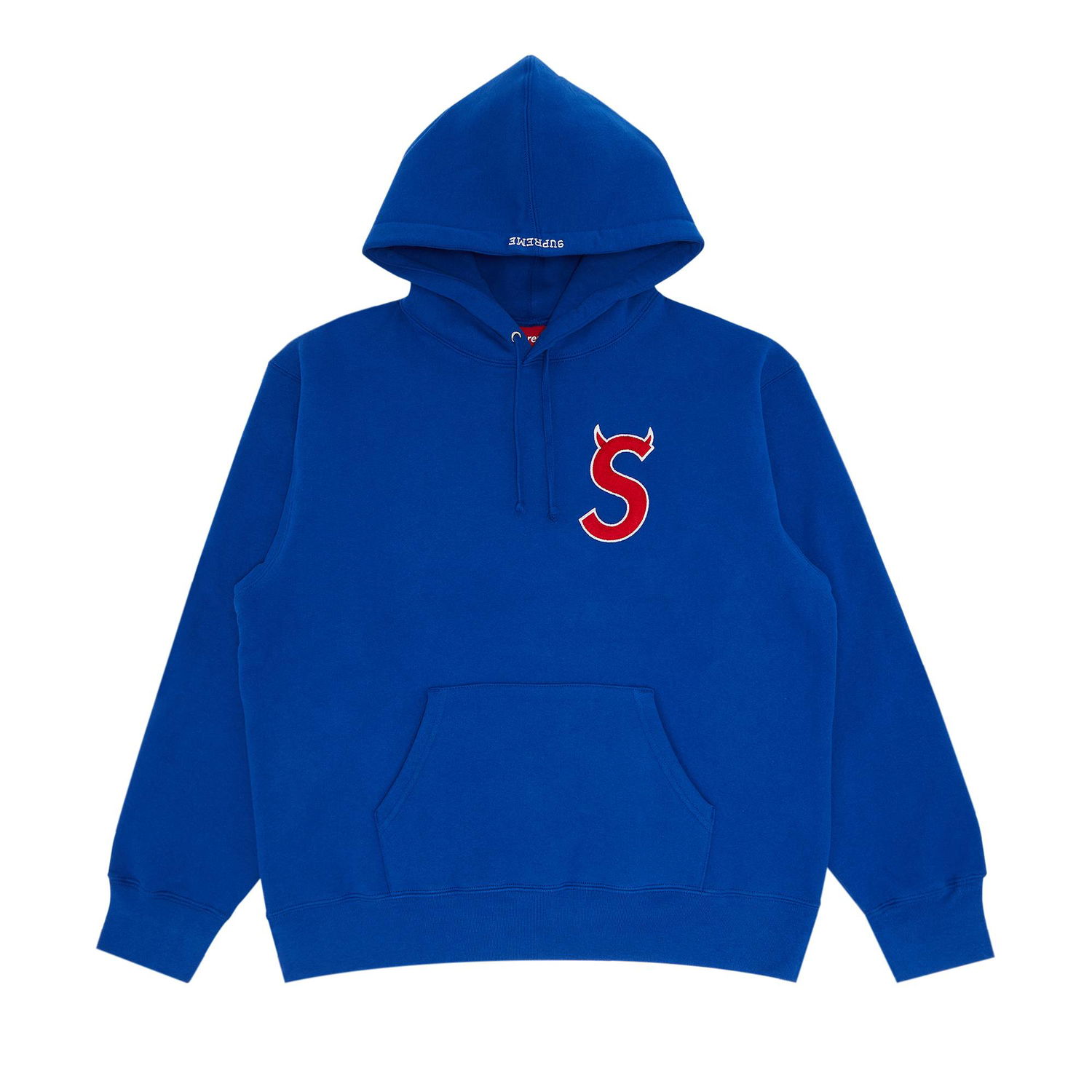 Суитчър Supreme S Logo Hooded Sweatshirt "Royal" Тъмно синьо | FW22SW36 ROYAL, 1