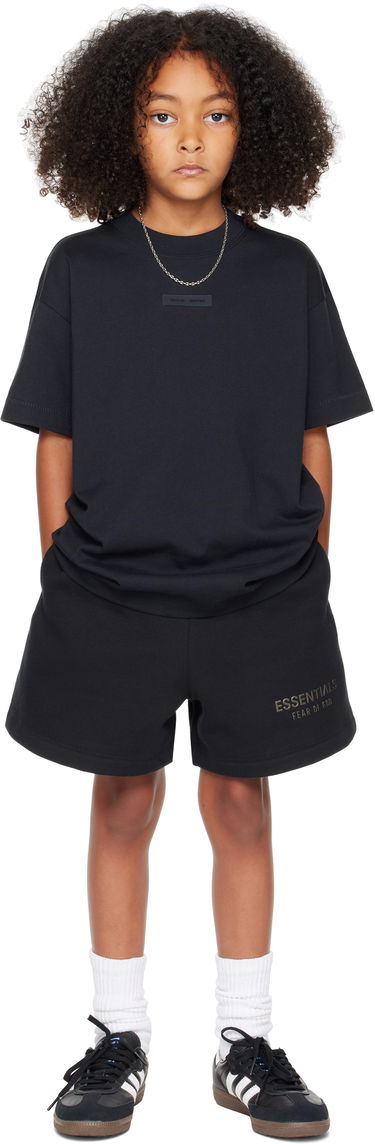 Тениска Fear of God ESSENTIALS Kids Lounge T-Shirt Черно | 785SP251460K, 3