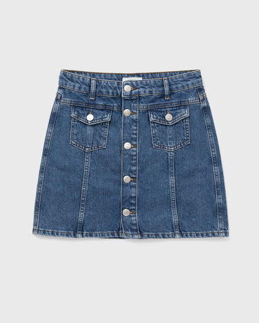 Пола envii Lennox Denim Button-Front Mini Skirt Синьо | E25100049-CLR000667, 1
