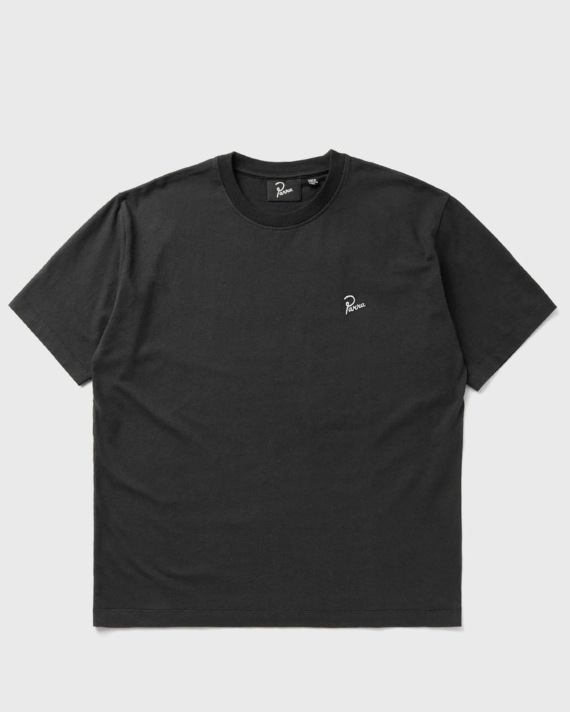 Тениска By Parra Men's Signature T-Shirt Черно | 54118
