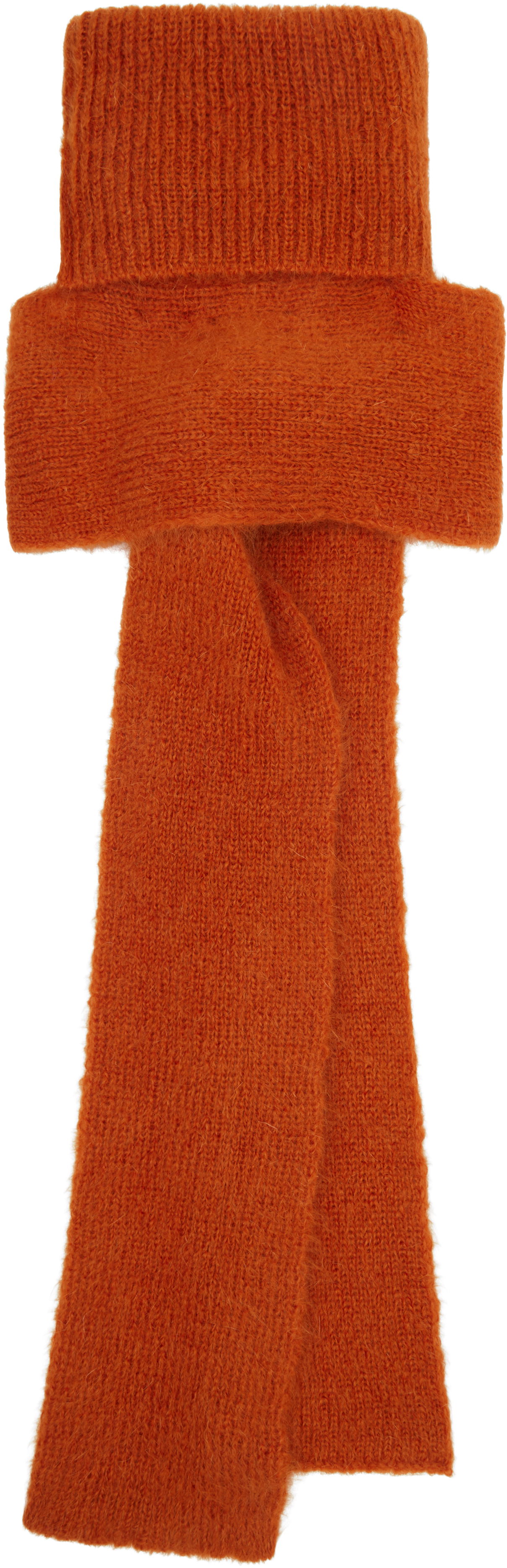 Шал Dries Van Noten Dries Van Noten Techno Knit Scarf Оранжево
 | 252-011255-2733, 1
