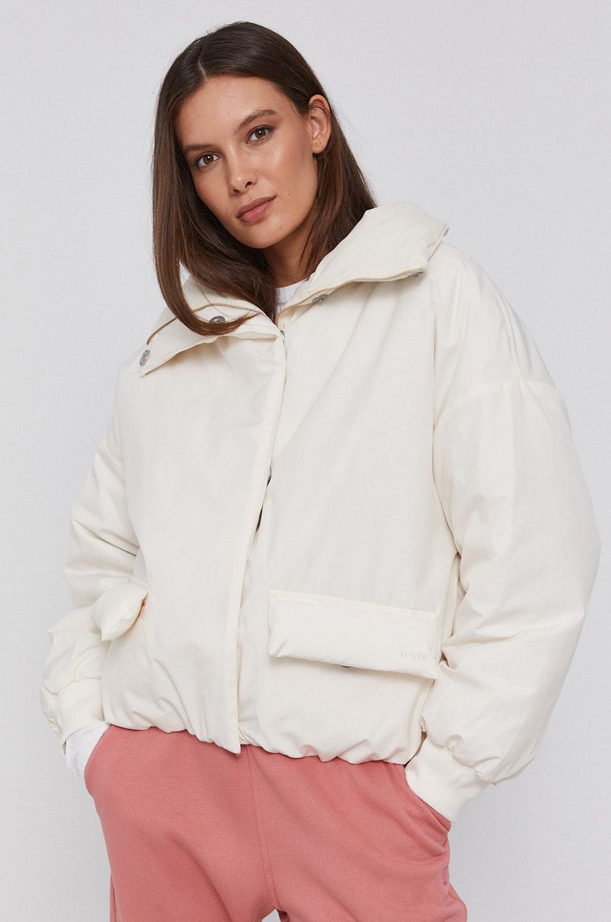 Пухо яке Levi's Oversized Puffer Jacket Бяло | A0689.0003, 0