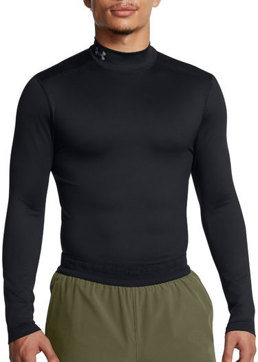 Суитчър Under Armour Elite Mock Long Sleeve Compression Shirt Черно | 1386942-001, 0