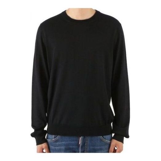 Пуловер Balenciaga Interlocked BB Sweatshirt Черно | 583117T14394170