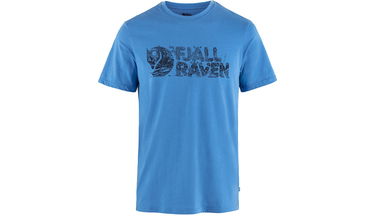 Тениска FJÄLLRÄVEN Lush Logo T-shirt Синьо | F12600219-525, 0