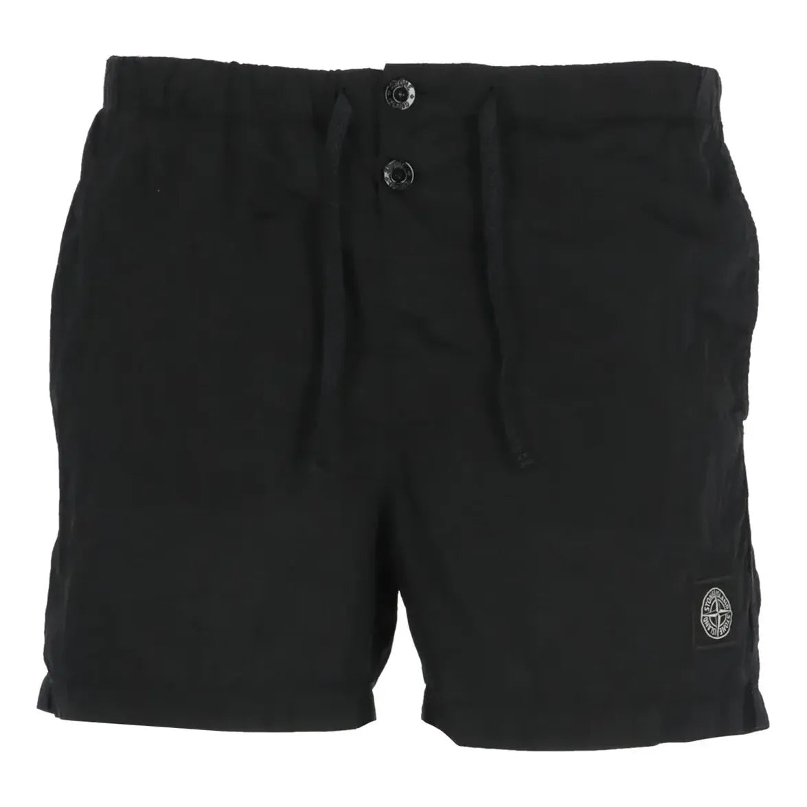 Къси панталони Stone Island SLogo Patch Drawstring Shorts Черно | 1015B0643-A0020, 0