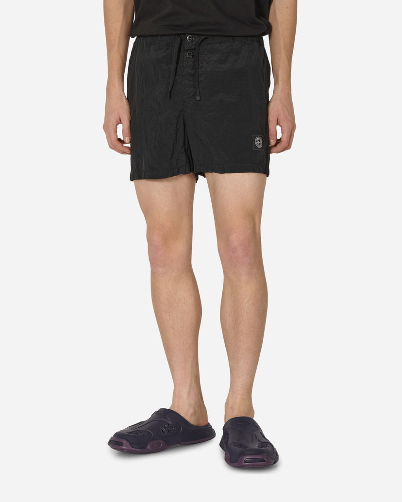 Бански Stone Island Nylon Metal Swim Shorts Черно | 8015B0643 A0029