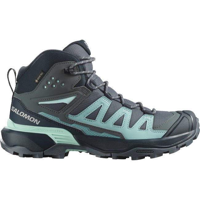 Кецове и обувки Salomon X Ultra 360 Mid Gore-tex Hiking Boots Сиво | L47745100, 1