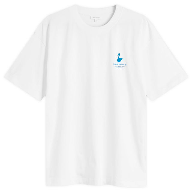 Norse Projects Johannes Organic The Lakes Print T-Shirt, Size Large