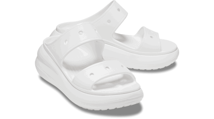 Кецове и обувки Crocs Crush Sandals Бяло | 207670-100, 1