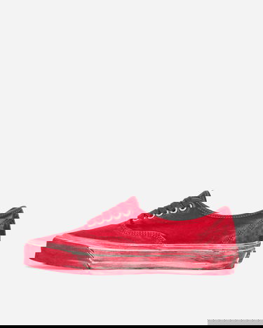 Кецове и обувки Vans Authentic Reissue 44 LX Sneakers Dip Dye Tomato Puree Червено | VN000CQACHK1, 3
