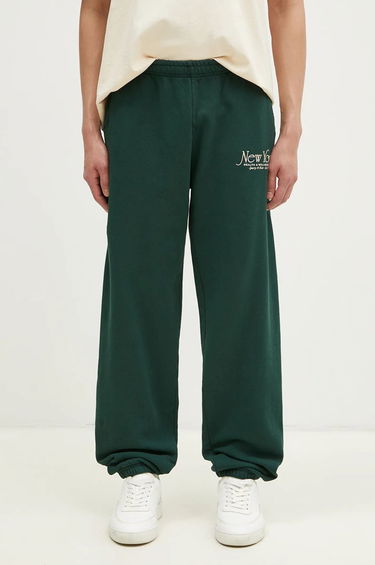 Спортни панталони Sporty & Rich Sporty & Rich NY 94 Printed Sweatpants Зелено | PA036506034GR10, 0