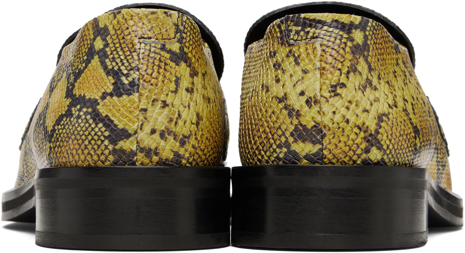 Кецове и обувки Martine Rose Martine Rose Square Toe Loafers with Chain Жълто | 1026LE02309M, 1