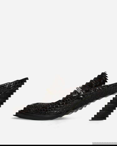 Аксесоари Martine Rose Square Toe Chain Loafer Mules Черно | 1065LE01710, 4