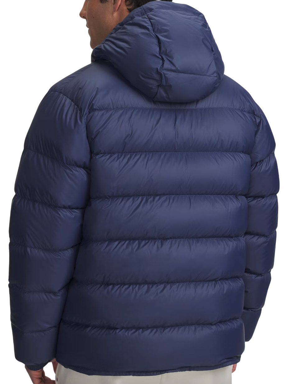 Пухо яке Under Armour Sportswear Down Hooded Puffer Jacket Тъмно синьо | 6006357-408, 1