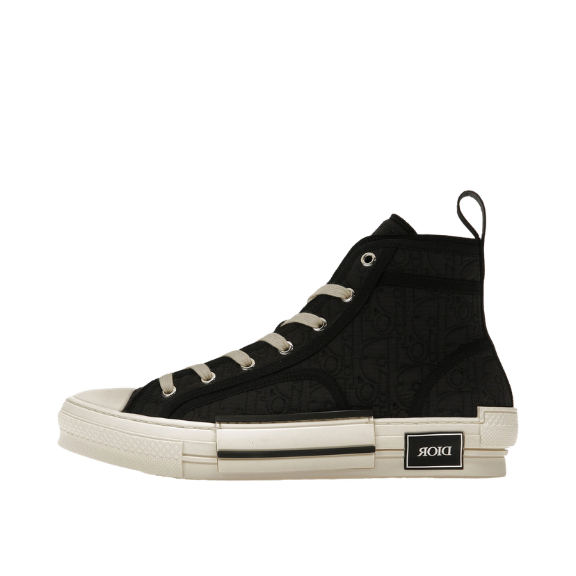 Кецове и обувки Dior B23 High Oblique Черно | 3SH118ZBK_H961