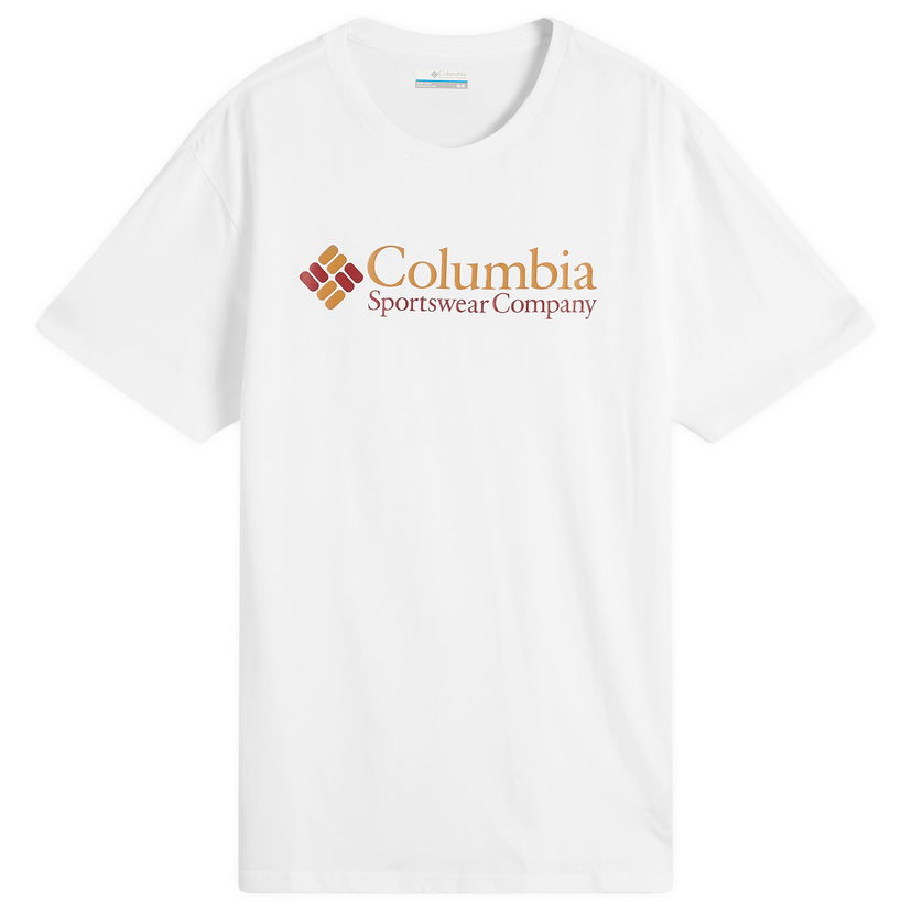 Тениска Columbia CSC Basic Logo T-Shirt, Size Small Бяло | 1680053-114