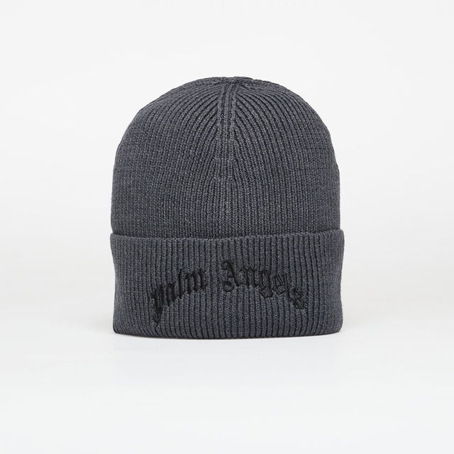 Curved Logo Beanie Anthracite/ Black Universal