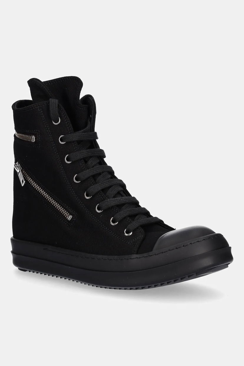Кецове и обувки Rick Owens Rick Owens DRKSHDW Cargo High-Top Черно | DS02E7808.DO