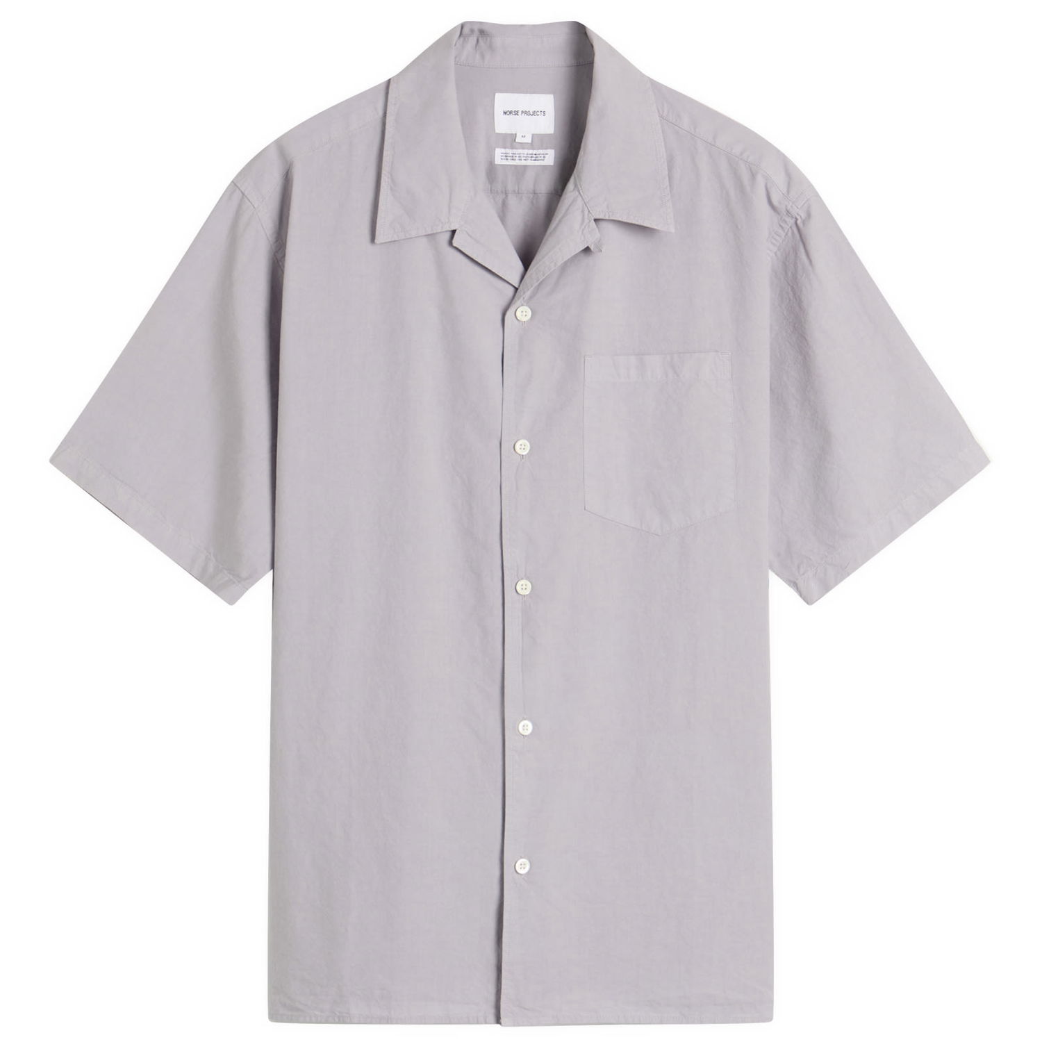 Риза NORSE PROJECTS Norse Projects Carsten Cotton Tencel Shirt, Size Large Сиво | N40-0579-6017, 0