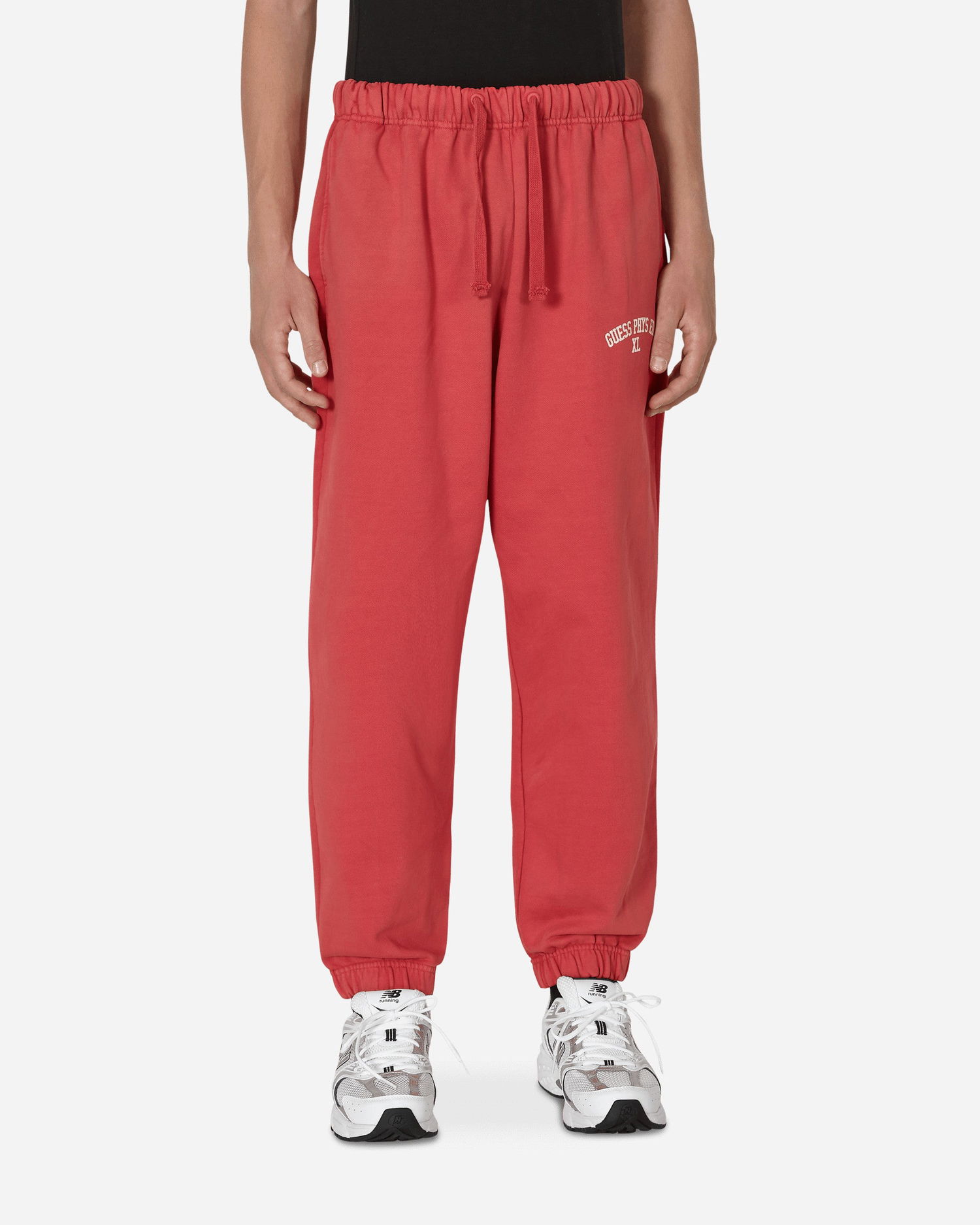 Спортни панталони GUESS Washed Terry Sweatpants Червено | M2BQ10KBB40 CYSM, 0