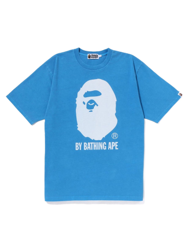 Тениска BAPE Overdye By Bathing Ape Relaxed Fit Tee Синьо | 1J30-109-024
