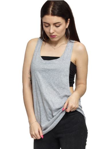 Потник Urban Classics Ladies Loose Tank Top Сиво | TB358 grey
