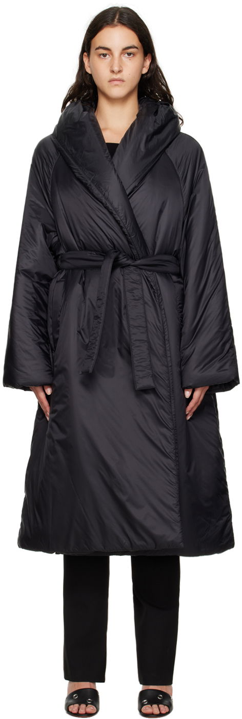 Пухо яке Alaïa Travel Hooded Puffer Coat Черно | AA9M02572T480