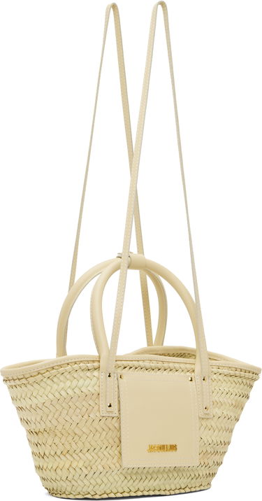 Голяма пазарска чанта Jacquemus 'Le Petit Panier Soli' Tote Bag Бежово | 23E223BA044-3060, 1