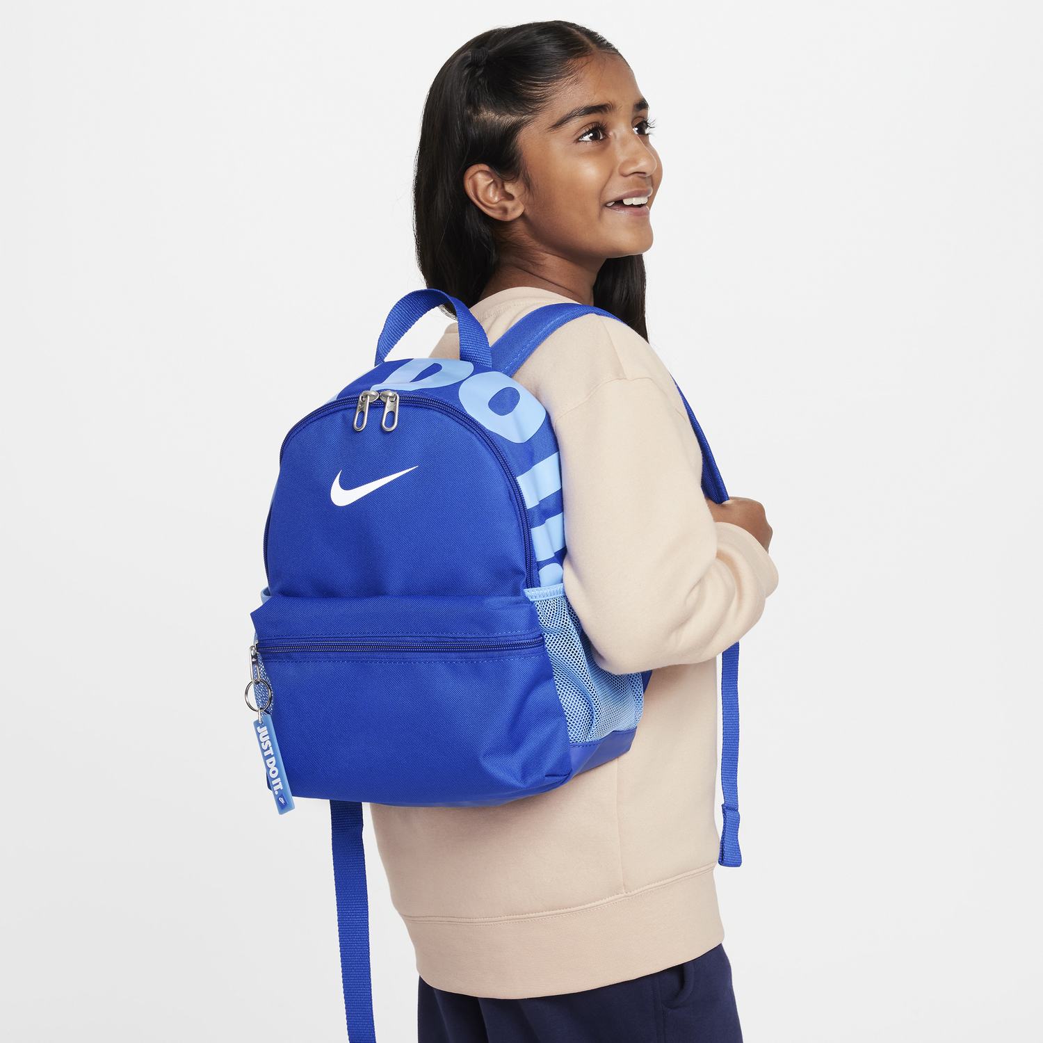 Раница Nike Nike Brasilia JDI Mini Backpack (11 l) Синьо | DR6091-480, 1