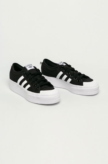 Кецове и обувки adidas Originals Nizza Platform W Черно | FV5321, 1