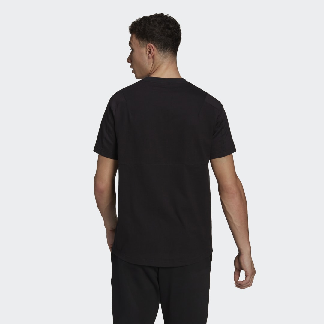 Тениска adidas Originals Designed For Gameday T-shirt Черно | HE2238, 1