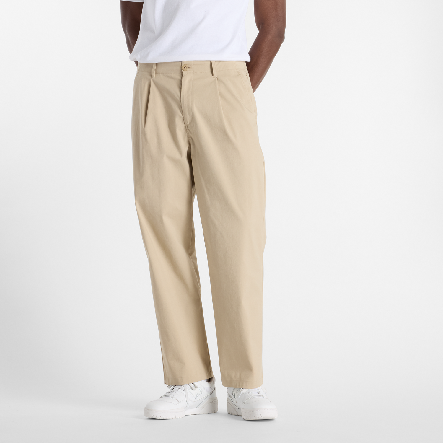 Панталони New Balance New Balance MP51563SOT Pleated Trousers Бежово | NBMP51563SOT, 0