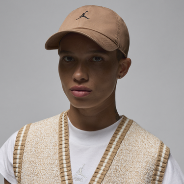 Шапка с козирка Jordan Club Curved Brim Cap Кафяво | HQ1963-223, 1
