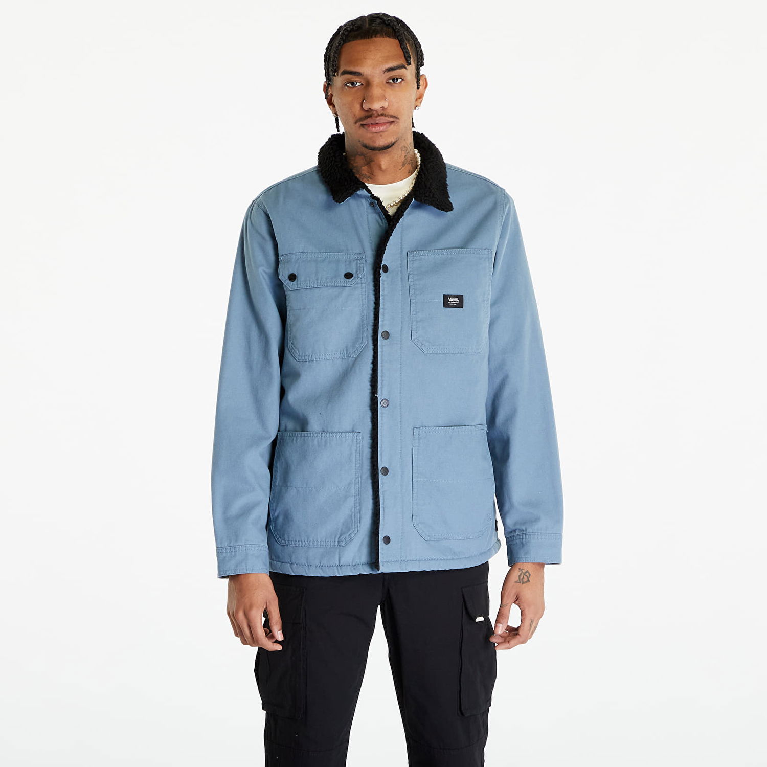 Палта Vans Drill Chore Coat Sherpa II Синьо | VN000FWFHKC1, 0