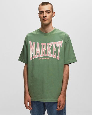 Тениска MARKET Persistent Logo T-Shirt Зелено | 399001370-1059, 1