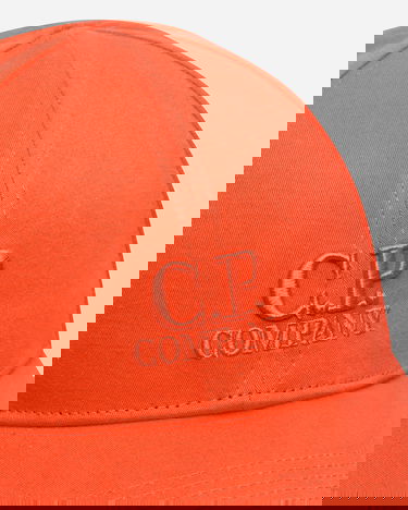 Шапка с козирка C.P. Company Gabardine Logo Cap Оранжево
 | 18CMAC282A-006288A 547, 6