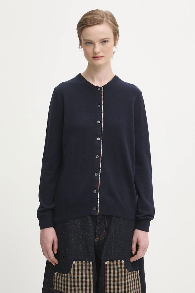 Pendle Knitted Cardigan with Wool Blend