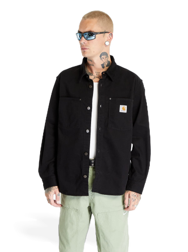 Риза Carhartt WIP Derby Shirt Jac Black Черно | I032370.8902