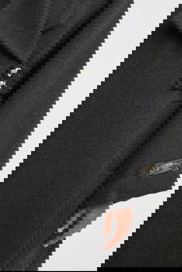 Палта GANNI GANNI Double Face Wool Coat Сиво | W0505, 3